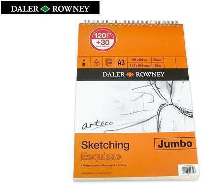 Daler Rowney Skizzenblock Skizzenbuch