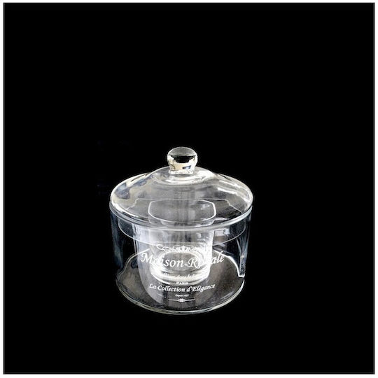 Atmosphera General Use Glass Jar with Lid Transparent 20x20x19.5cm 1 Pieces