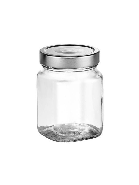 Uniglass Breeze Βάζο Γενικής Χρήσης με Καπάκι Γυάλινο Διάφανο 720ml 1τμχ