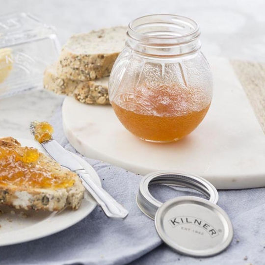 KIlner Ваза За Обща Употреба С Херметически Затворен Капак Стъклена Прозрачна 400ml