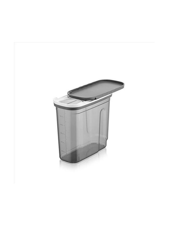 Qlux Βάζο Γενικής Χρήσης με Καπάκι Πλαστικό 1800ml