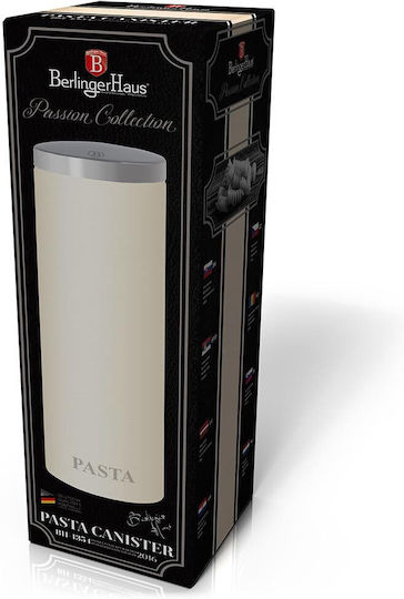 Berlinger Haus Passion Collection Caseta pentru paste cu capac din Oțel Inoxidabil Bej 9.5x9.5x30cm Berlinger Haus Passion Collection Caseta pentru paste cu capac din Oțel Inoxidabil Bej 9.5x9.5x30cm