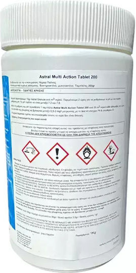 Astral Pool Multi-action Πολυταμπλέτες Πισίνα Ταμπλέτες 200gr 5kg