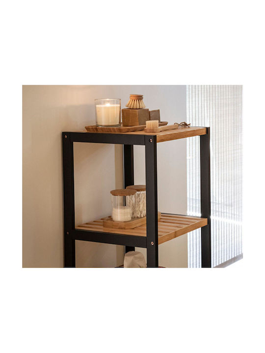 Set aus klaren Glasbehältern mit Holzdeckel Andrea House 2-teilig