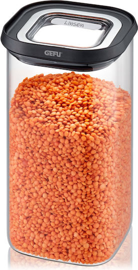 Gefu Gefu Allgemeine Verwendung Glas-Vase mit Deckel Transparent 1400ml