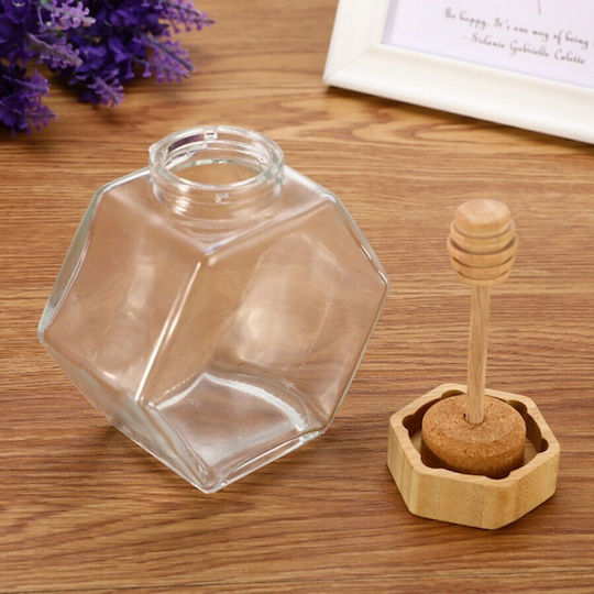 Etoile Allgemeine Verwendung Glas Vaso mit Deckel Braune 220ml