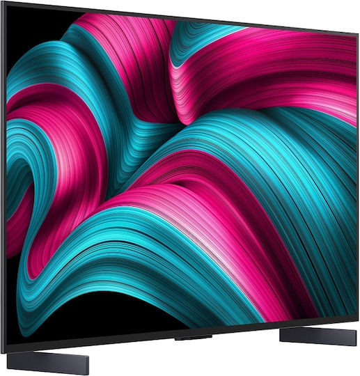 LG Smart Τηλεόραση 42" 4K UHD OLED evo AI C5 HDR (2025) OLED42C55LA