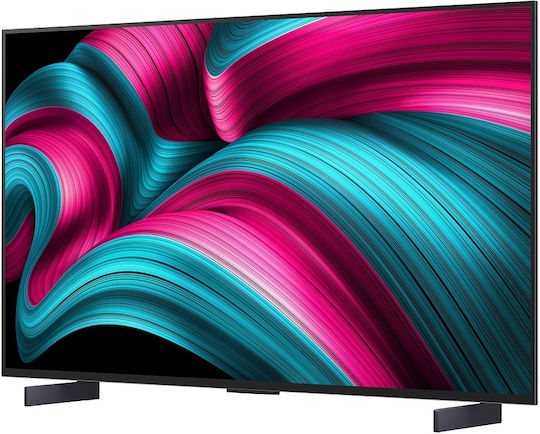 LG Smart Τηλεόραση 42" 4K UHD OLED evo AI C5 HDR (2025) OLED42C55LA