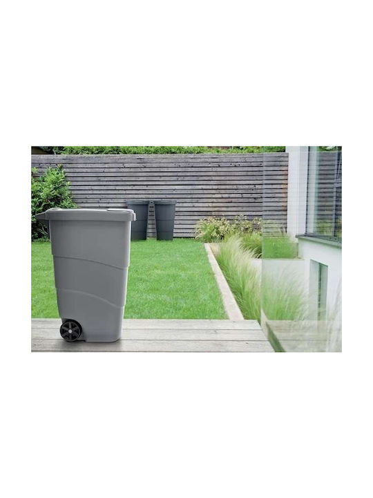Prosperplast Waste Bin Waste Plastic Blue 90lt 1pcs