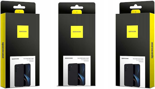 Spacecase Silicone Back Cover Σιλικόνης Μαύρο (Galaxy S25+)