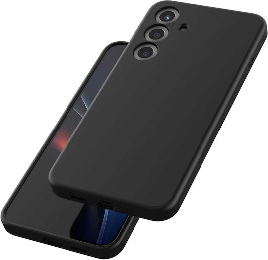 Spacecase Silicone Back Cover Σιλικόνης Μαύρο (Galaxy S25+)