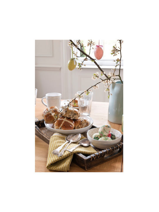 Laura Ashley Artisan Müslischüssel Rund Keramik White mit Durchmesser 13cm