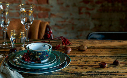 PiP Studio Winter Wonderland Купа за сервиране на дипове Кръгла Зелен с диаметър 9.5бр