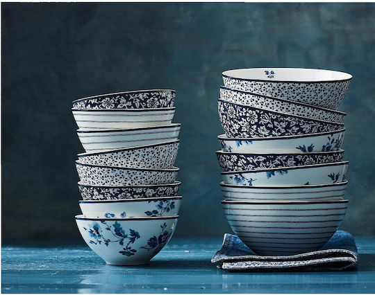 Laura Ashley Candy Μπωλ Σερβιρίσματος Δημητριακών Στρογγυλό από Πορσελάνη Μπλε με Διάμετρο 16εκ. Laura Ashley Candy Μπωλ Σερβιρίσματος Δημητριακών Στρογγυλό από Πορσελάνη Μπλε με Διάμετρο 16εκ.