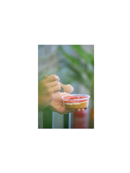Intertan Bol de Servire Rotund Plastic Transparent cu Diametru 11.7buc
