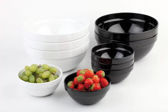 APS Dip Serving Bowl Round made of Melamine White with Diameter 12cm