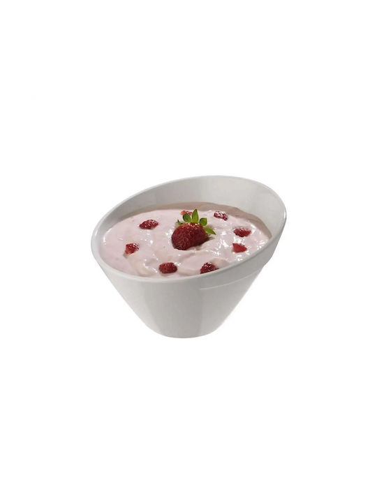 APS Balance Servierschüssel Oval aus Melamin White 14.5x14.5cm