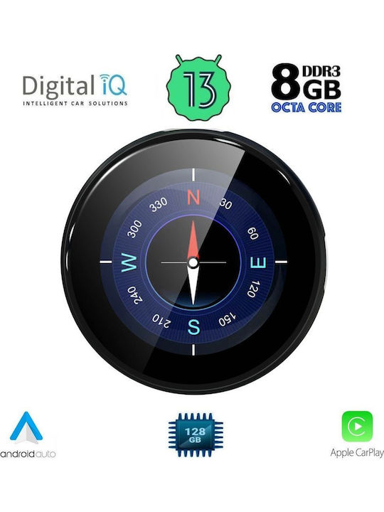 Digital IQ Автомобилна Аудио Система (Блутут/USB/WiFi/GPS/Apple-Carplay/Android-Auto)