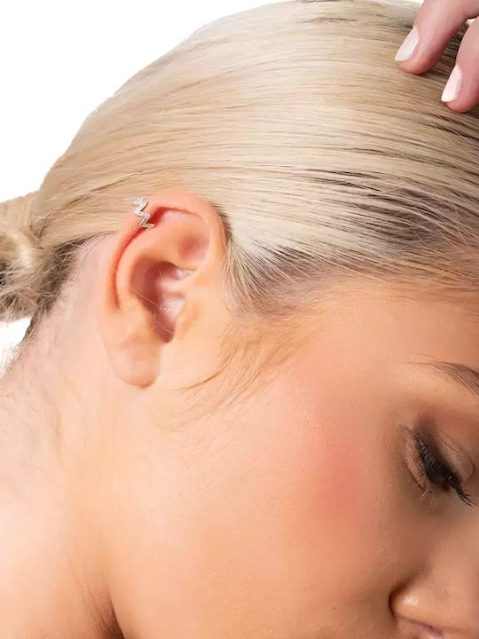 Oxzen Σκουλαρίκια Cuff από Ασήμι Oxzen Σκουλαρίκια Cuff από Ασήμι