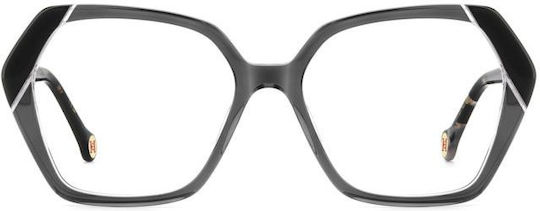 Her 0291 R6s 54 Rame Ochelari Pentru Femei Gri Tortoise Titan Prindere