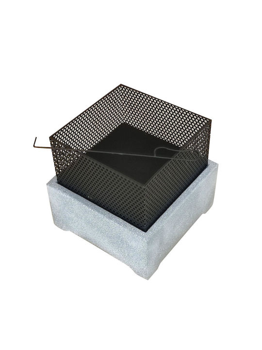 Activa Декоративна ваза Камък Сив 35x35x35см 1бр