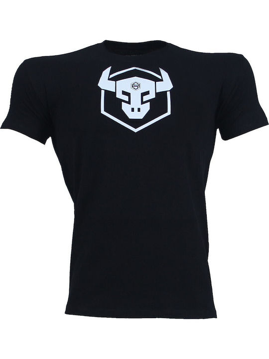 T-shirt Μαύρο