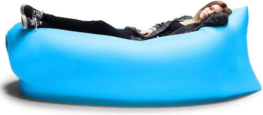 Inflatable Lazy Bag Ground Yellow 190cm