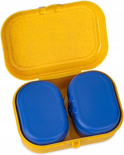Koziol Plastic Kids' Lunch Set Yellow