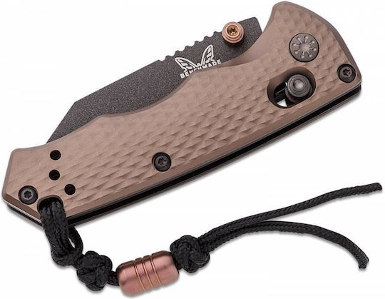 Benchmade Immunity Нож със Механизъм за Заключване Черен с Калъф