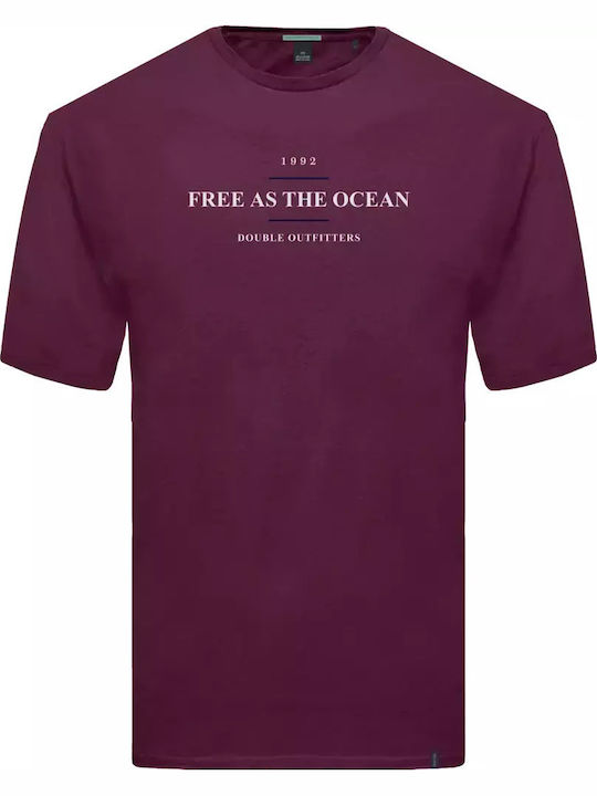 T-shirt Burgundy