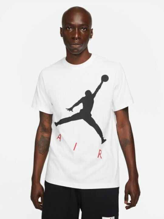 Jumpman Air Αθλητικό T-shirt Λευκό
