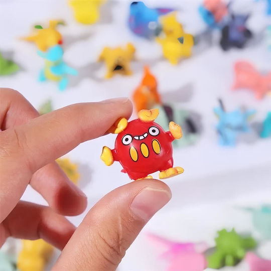 Set de Figurine Pocket Monster 144 Piese Miniaturi Figuri Iconice Din Serie
