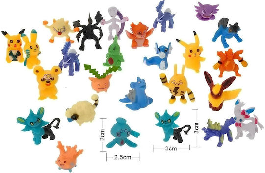 Set de Figurine Pocket Monster 144 Piese Miniaturi Figuri Iconice Din Serie