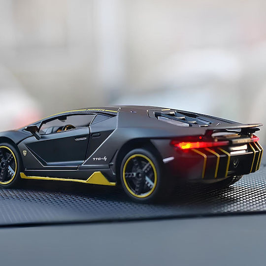Lamborghini LP770 Model 1:32 Metal Car Lights Sounds Opening Doors Ideal Collection Toy