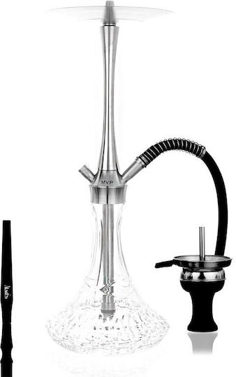 Aladin Ναργιλές Μονός Διάφανος 55cm