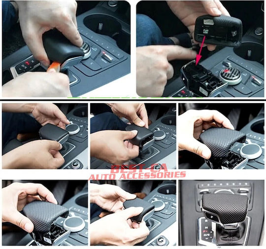 Best-Ka Buton schimbător viteze pentru Audi A4 / A5 / Q5 / Q7 Negru