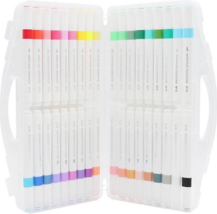 M&G Zeichenmarker Doppelseitig Set 12Stück