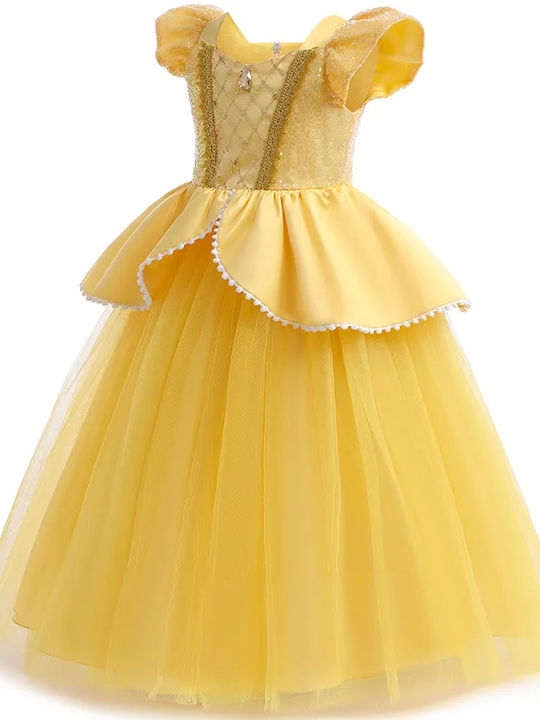 Kids Costume Princess Belle Alice Party 72140