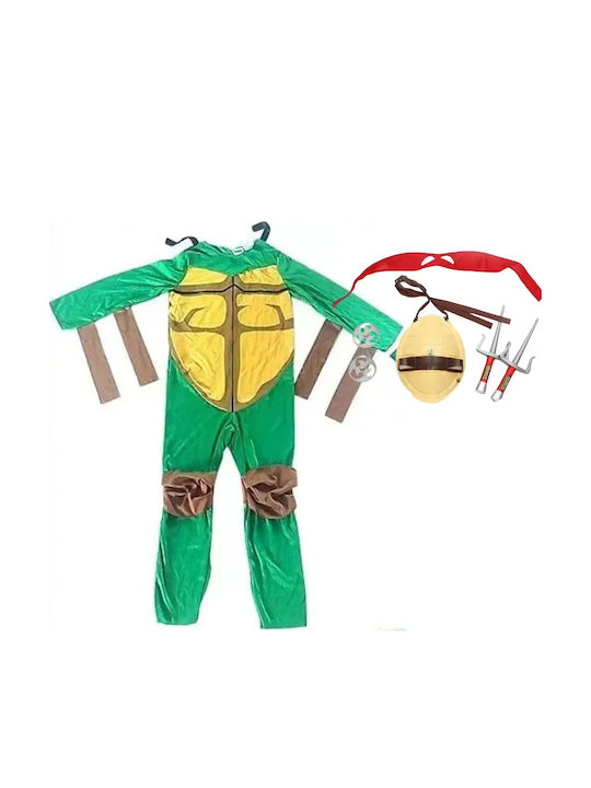 Kids Ninja Turtle Costume Red Alice Party 72136