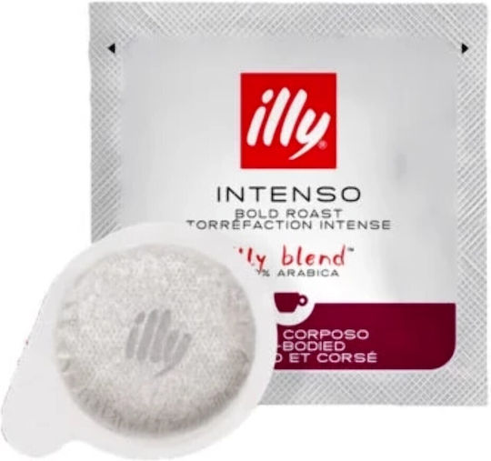 Illy Kapseln Espresso Intenso Kompatibel mit Maschine E.S.E. Pod 40Mützen