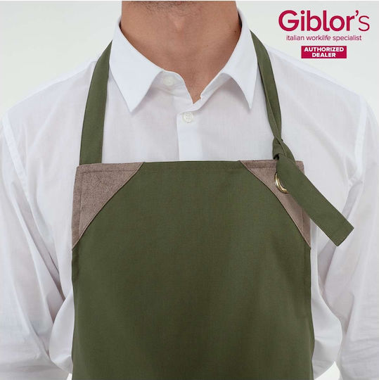 Giblor's Șorț Ospătar Corp întreg Kaki