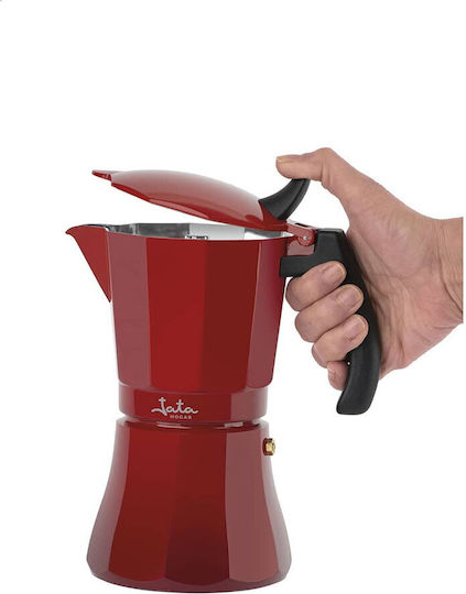 Jata Μπρίκι Espresso 9cups Κόκκινο