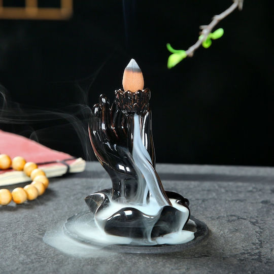 Aromatizor ceramic Mini Munte cu conuri de fum inversat