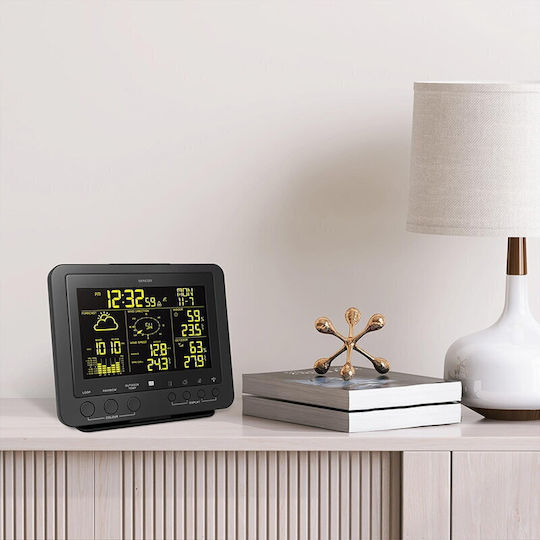Sencor SWS 9700 Wireless Digital Weather Station Wall Mounted / Tabletop Black