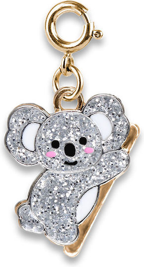 Charm Ιt Jewelry Game Gold Glitter Hedgehog Charm