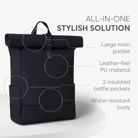 Kikka Boo Diaper Bag Jayden Black 34cm.