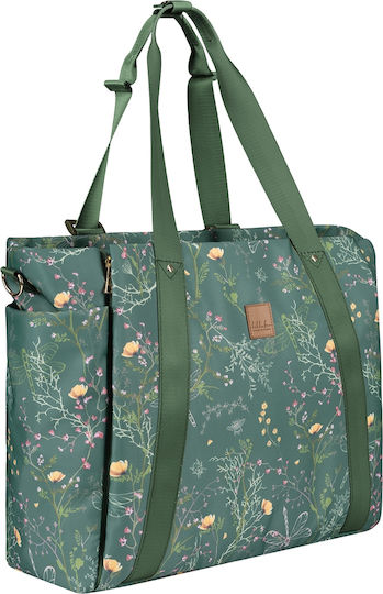 Kikka Boo Shoulder/Hand Diaper Bag Mama Green 43x17x35cm.