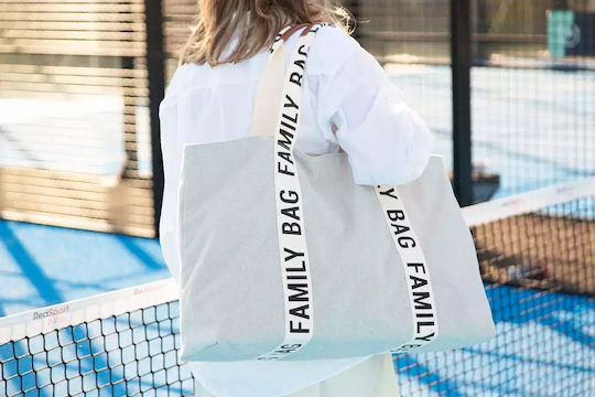 Childhome Τσанта-Смяна на Пелени Off White 55x18x40см.