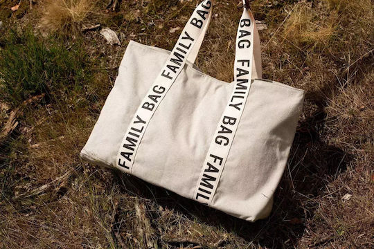 Childhome Τσанта-Смяна на Пелени Off White 55x18x40см.