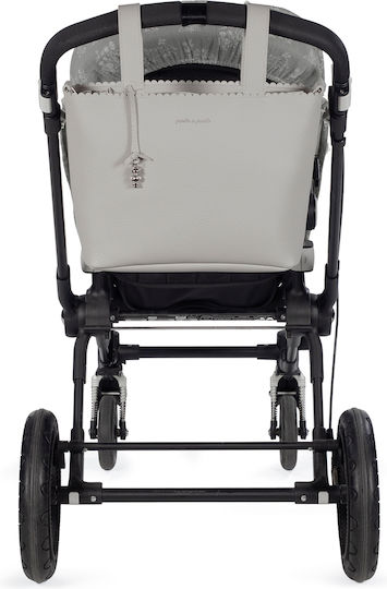 Pasito a Pasito Shoulder/Hand Diaper Bag Gray